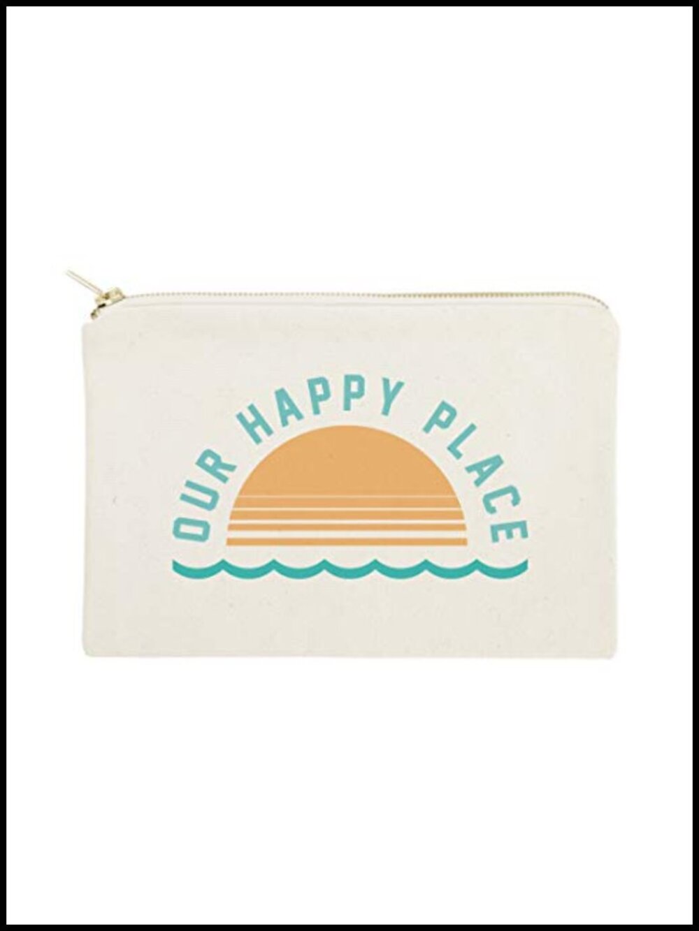 Heavy Duty Canvas Travel Cosmetic Bag Makeup Pouch Handy Storage